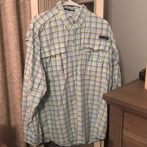 Men’s Columbia Super Bahama PFG Shirt - Large